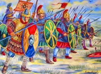 Byzantine spearmen | 히스토리아, 제국, 중세