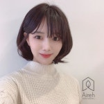 목동미용실 오목교미용실 아이레 헤어엔헤드스파 on Instagram: 늘 숨쉬는 공간 : Aireh. 안녕하세요👋🏻 삼각김밥🍙 #단발 노노‼️ #세미레... 