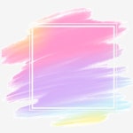 정사각형 Qr 코드 테두리, 사각형 테두리, 만화 일러스트, 테두리 그림 PNG 일러스트 및 PSD 이미지 무료 다운로드 - Pngtree