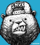 [돌돌디자인] 북극곰 스노우보더 ‘스누크’... 스노우보더 ‘스누크’  캐릭터디자인 - polar bear snowboarder ‘snuk’... 