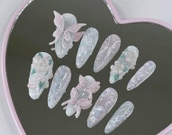 nails nails.에 있는 𝓙𝓸𝓻𝓭𝓲 ✨님의 핀 | 네일, 내 생일