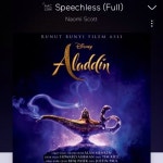 NaomiScott  Speechless  알라딘  쟈스민  💜 혜자버설_이벤트  알라딘OST  Speechless | Aladdin movie, Aladdin, Soundtrack