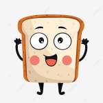 만화 일러스트 빵 행복한 표정 이모티콘, 만화 빵, 기쁜 표정, 행복 PNG 일러스트 및 PSD 이미지 무료 다운로드 - Pngtree