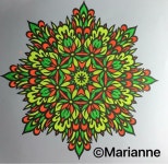 Mandala klaar | 색