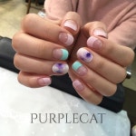 #makiart #ジェルネイル #ネイルデザイン #ネイルサロン #ネイルアート #퍼플캣네일살롱 #상인동네일#상인동네일샵#대구네일... 