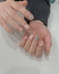 광주네일 쌍촌동네일 밈네일 mim nail on Instagram: 여리시럽ver.🤍 . . 🔅 디자인참고시 @mim___nail 태그해주세용 mim nail🖤... 