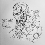 [펜화] IRON MAN / 스케치,그림,드로잉,일러스트,낙서,sketch,penart : 네이버 블로그