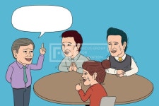 PAI130, 프리진, 일러스트, 사람, 비즈니스, PAI130, 잘못된직장문화, 직장인, 비즈니스맨, 비즈니스우먼비즈니스, 과장, 부장, 상사... 