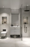 • 흔한 욕실 인테리어는 이제 NO!모던한 스타일의 모든것 : 네이버 블로그 | Banheiros modernos, Ideias para casas de banho... 