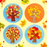[재료 놀이] 습자지로 겨울나무를 꾸며요 접시 겨울나무 세트 | 차이의 놀이 | Fall crafts, Crafts, Preschool crafts