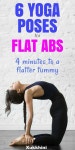 in this 4 minute yoga workout of the best yoga poses for flat abs Get your sexiest body ever without… | 운동, 요가, 피트니스