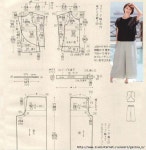 128854978_001YUuAnzy6ZwxCYhPs9a.jpg (544×560) | 패턴, 옷 패턴, 바지