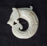 화옥인문차도문화원 | 供应高古玉(年代未知) 【京白玉龙】♣️Chinese Neolithic Hongshan Culture, from about 4700 to 2900 BC...