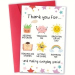 Thank You For Helping Me Grow Cards, The Best Teachers Thank Gifts, Small... 여성에게 선물 감사, 카드 성장을 도와주셔서... 