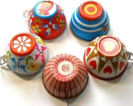 Vintage toy tea cups | 공예