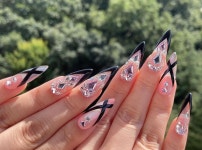 쥬네일 on Instagram: “블핑네일 BLACKPINK NAILS✨ 💘youtube JOUNAIL” 쥬네일 on Instagram: “블핑네일 BLACKPINK... 