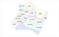 행정구역안내 - 동명 클릭시 동주민센터로 이동