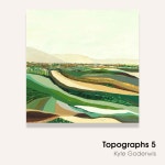 Topographs 5 by Kyle Goderwis ⓒ 2018 by PICKART, Landscape, Art Print, Canvas Print, Wall Art, Summer interior, Home decor... 