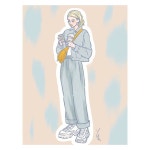 코디#그림#패션일러스트#여자코디 #일상#패션으로_행복하자 #일상을즐겁게 #데일리룩 #데일리#드로잉 #디지털드로잉 #fashionillustration…」