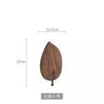 검은 호두 스낵 트레이 차 접시 잎 새겨진 홈 장식 접시 접시 나무 접시|디시 & 플레이트| - AliExpress - 2020 | 나무 접시, 접시, Diy 아이디어