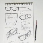 ❣수진쌤 그림계정❣ on Instagram: “안경 스케치👓 채색도 해야지 하면서 물감 꺼내는게 귀찮아서 못하겠따ㅎ😑 - - - #수진T #수진🖌 #수진쌤... 
