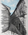 Pin by 방진희 on 어반스케치 펜,연필 | Architecture illustration, Architecture drawings, Ink art