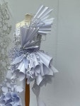 Pin by 조은경 on 창의적의상조형 | Paper fashion, Diy clothes design, Newspaper dress
