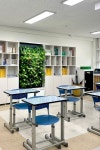 수직정원 나아바 에코 그린스쿨 Vertical Garden NAAVA eco green school - 2022 | 수직정원, 식물 벽, 건강한