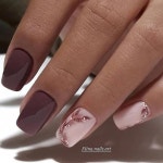 브라운트리네일_수빈 | Nail art에 있는 수빈 정님의 핀 - 2020 | 네일아트, 네일