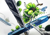 2020학년도(수시) 용인대 미디어디자인학과 김O지 (석정여고3) - 송도 씨앤씨미술학원