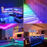 블루투스 LED 스트립 빛 USB 5050 SMD 유연한 리본 RGB LED 빛 스트립 DC5V 2M 3M 4M 5M TV 데스크탑 백라이트 음악에 동기화... 