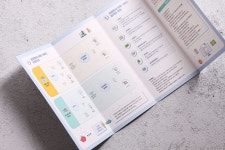 컬러별 리플렛 디자인 세트 15종 - 디자인위드