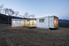 Nhà container văn phòng kiểu Hàn Quốc đẹp không góc chết 함양 컨테이너하우스 ‘해와 달의 집’ | 1boon... 