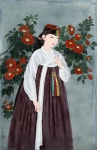 한국 전통 미인도( 화가 - 박연옥)