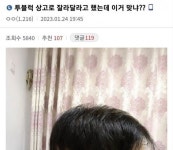 어느 남자의 투블럭 상고 헤어 - 2023 | 헤어, 투블럭