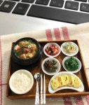 #점심#맛점#집밥#된장찌개#미니어처#miniature#miniaturefood #fakefood #clay#koreanfood #homemade#handmade