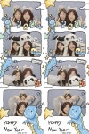 korean photobooth 인생네컷 duo pose inspo korean photobooth 인생네컷 duo pose inspo | Photo booth, Photobox pose, Happy new