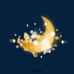 라마단 황금 빛나는 달 후광, 라마단, 달, 후광무료 다운로드를위한 PNG 및 PSD 파일 - 2020 | 라마단, 무슬림, 배경