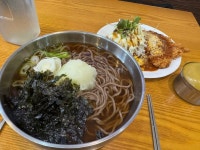 이수역 맛집 경성모밀 모밀+돈까스 기다림 끝의 행복