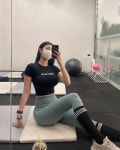 정비비はInstagramを利用しています:「미용실가서 블랙으로 염색하구 클리닉 받구 케틀벨 스쿼트와 유산소 죠져죠져💪💪」