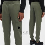 CP컴퍼니 22FW DIAGONAL 가먼트다이 렌즈포켓 바지 GR