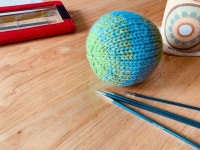 #힐링크로셰 - 딴짓은 즐거워...😊 - #손뜨개지구볼#포코그란데 | Knitting