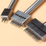 가죽 공예에 있는 핀