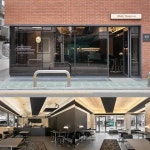 벽돌 바로 포인트를 준 모던빈티지 23평 카페&바 인테리어 디자인 Pinterest in 2024