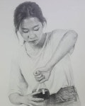 #창조적소수미술학원 #인체수채화 #인물수채화 #watercolor #watercolorpainting #portrait