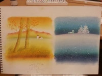 Pin by Rony Chu on Home Sketch 홈스케치 | Painting art projects, Soft pastel art, Painting