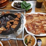 별기대없이 처음 가 본 집인데 둘이서 6인분 먹고 옴 #부산#동래#돼지갈비#갈비둥지 #肉#焼肉 | 肉, 焼肉