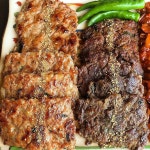저번에 먹고 반해서 또 먹는 #남도예담 떡갈비✨ 육즙가득 나의 인생떡갈비 ㅠㅠ 가격대는 있지만 담양 암소 한우랑 제주도 한돈을…”