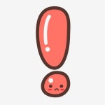 아름다운 간단하고 아름다운 만화 손으로 그린 벡터, 느낌표, 손으로 그린, 구두점 PNG, 일러스트 및 벡터 에 대한 무료 다운로드 - Pngtree