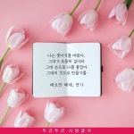나는 꽃이기를 바랐다.